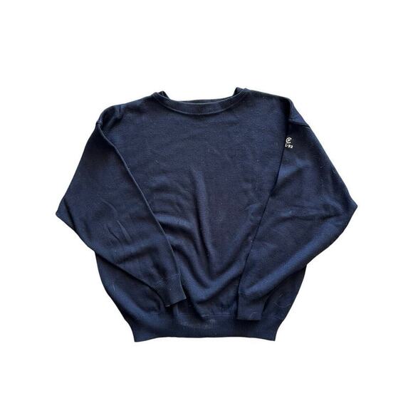 Vintage RL-92 Ralph Lauren Sweater Wool Cashmere Navy Size XL Crewneck - Picture 1 of 7